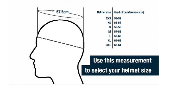 Measure Helmet Size
