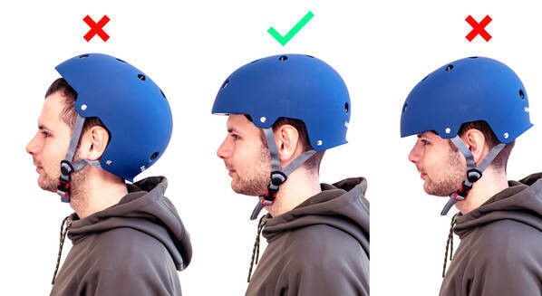Rules for wearing a Skateboard Helmet