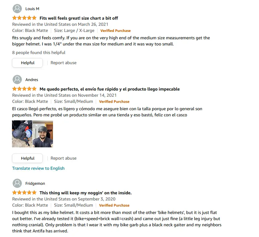 Triple Eight Gotham helmet Rating and Customer Reviews